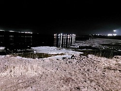 Лед на морской глади